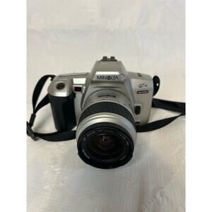 Minolta Maxxum QT si 35mm Camera W/Minolta AF Zoom 35-80mm Missing Battery Cover